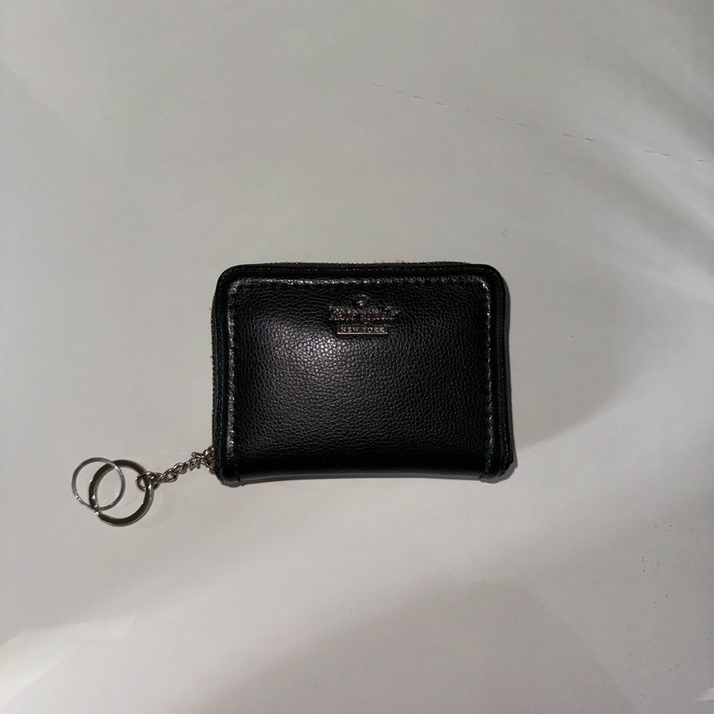 Kate Spade - Dani Patterson Drive Black Leather Zip Around Wallet